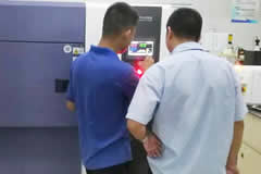 三箱式冷熱沖擊箱交貨珠海新立電子，現場順利驗收