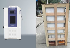 現貨100L恒溫恒濕試驗箱交貨北京開發區電子客戶